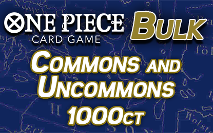 One Piece Bulk Commons/Uncommons - 1000ct