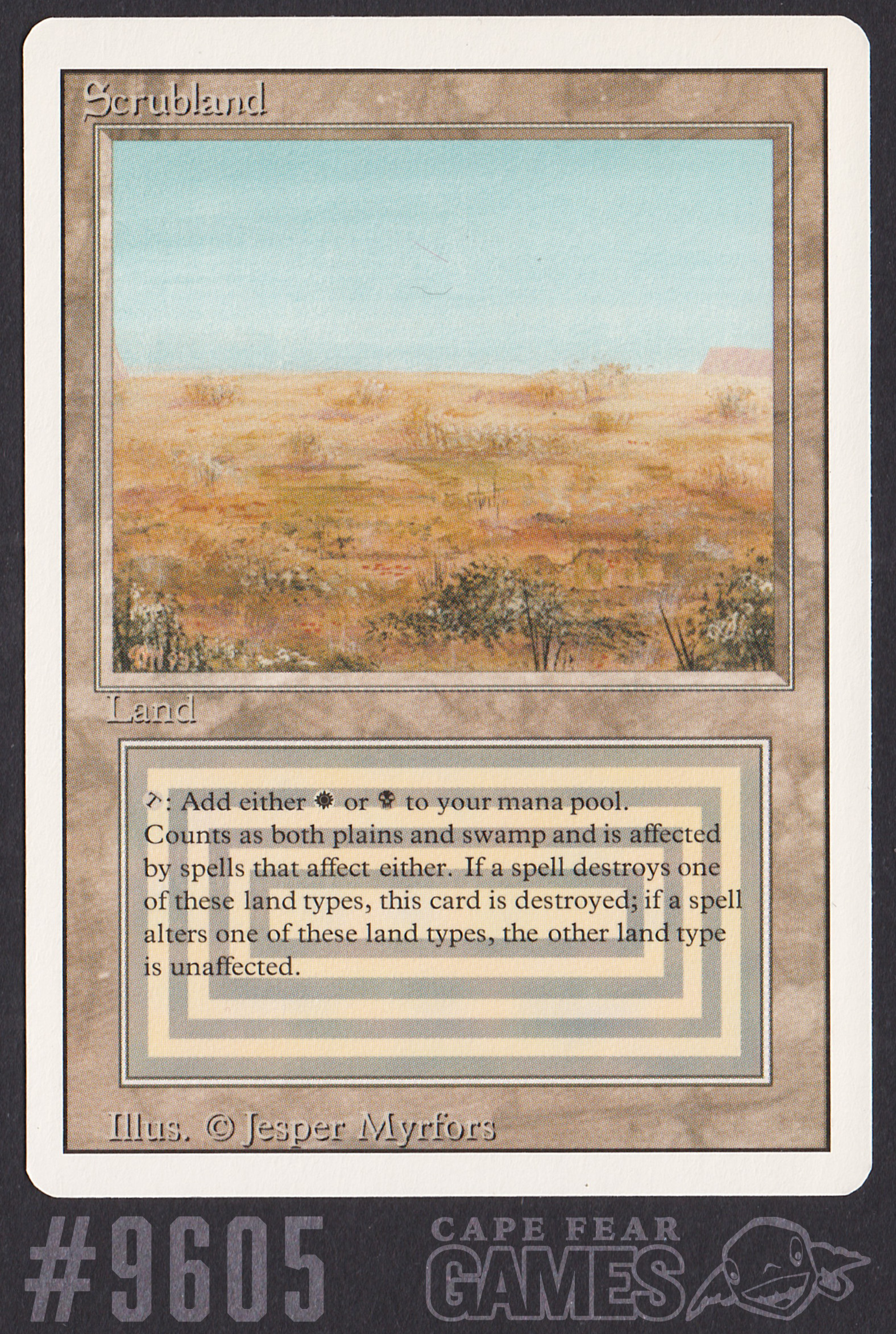 Scrubland - #9605