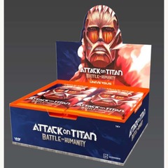 UNIVERSUS CCG: ATTACK ON TITAN: BATTLE FOR HUMANITY BOOSTER DISPLAY (24CT)