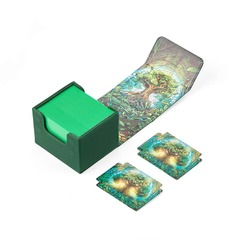 ARCANE FORTRESS: STAINED GLASS: RADIANT 100+ MYTHICAL FOREST STANDARD DECK VAULT
