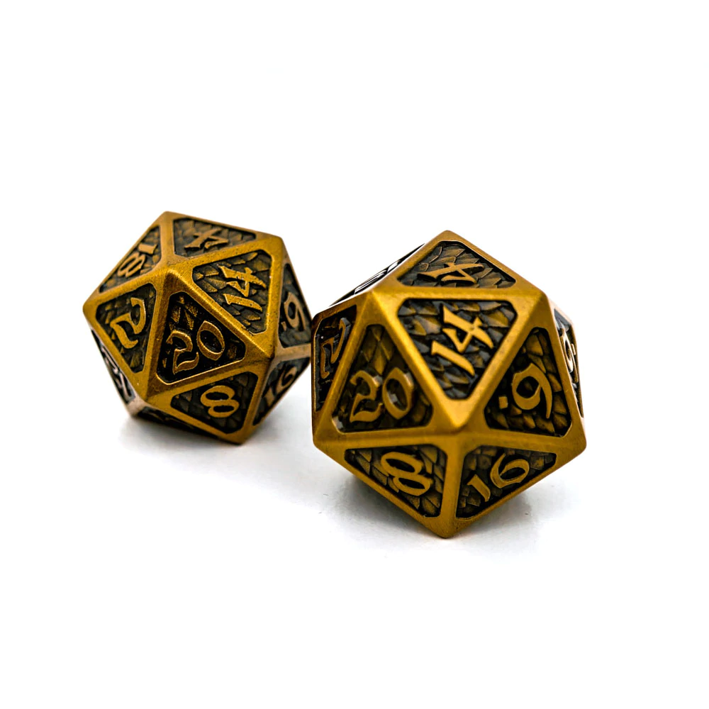 Dire d20 - Drakona Eldric Electrum
