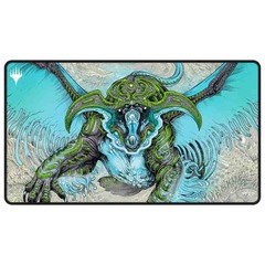 ULTRA PRO: MAGIC THE GATHERING: TARKIR: DRAGONSTORM: BLACK-STITCHED PLAYMAT TEMUR