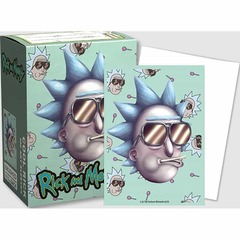 DRAGON SHIELD SLEEVES: BRUSHED ART: RICK AND MORTY: COOL RICK