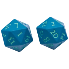 Vivid Heavy Metal Dice-Teal