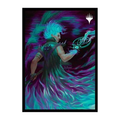 ULTRA PRO: MAGIC THE GATHERING: AETHERDRIFT: 100CT DECK PROTECTOR SLEEVES BORDERLESS RACER 2: WINTER CURSED RIDER