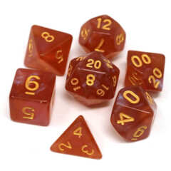 POLYHEDRAL 7CT POLYMER RPG SET: AUTUMN EQUINOX