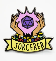 Banner Class Pin - Sorcerer