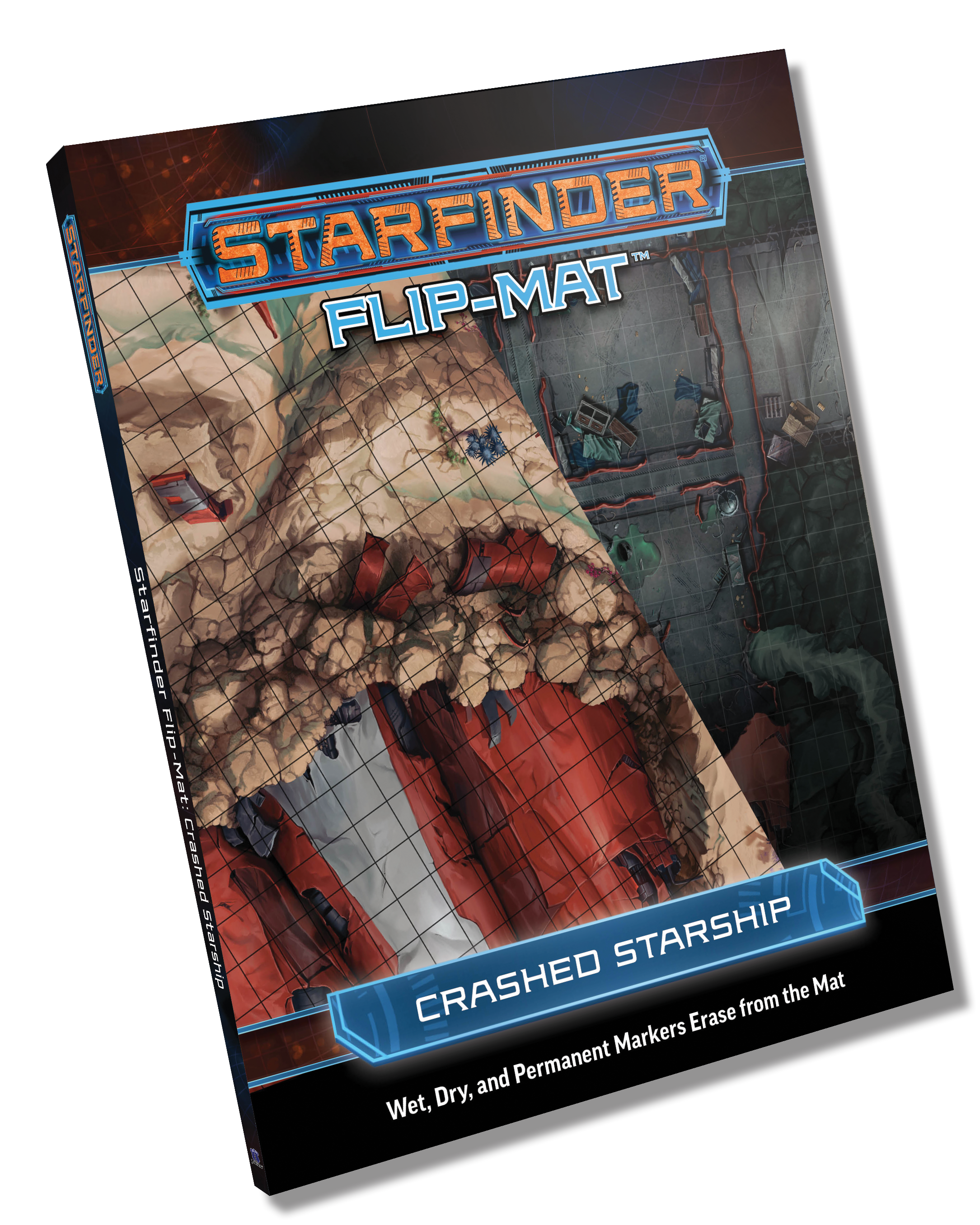 Starfinder Flip-Mat: Crashed Starship