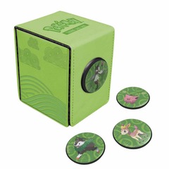 ULTRA PRO: POKEMON: GALLERY SERIES: MORNING MEADOW ALCOVE FOUR-CLICK DECK BOX