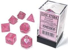 7ct Polyhedral Set - Borealis Luminary Pink w/Silver - CHX27584