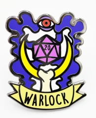 Banner Class Pin - Warlock