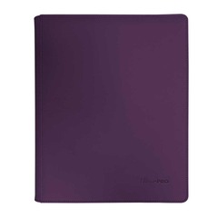ULTRA PRO: VIVID COLLECTION: 9-POCKET ZIPPERED PRO-BINDER: MIDNIGHT PLUM