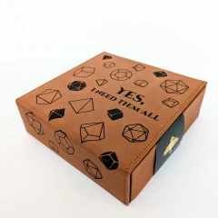 Yes, I Need Them All - D&D - Vegan Leather Dice Box