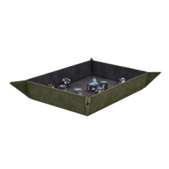 Ultra Pro: Suede Collection Foldable Dice Tray - Emerald