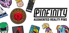 Pinfinity AR-Enhanced Pin: Forest (Stained Glass)