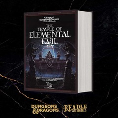 BEADLE AND GRIMM'S: DUNGEONS AND DRAGONS CLASSIC MODULE DICE SET: THE TEMPLE OF ELEMENTAL EVIL