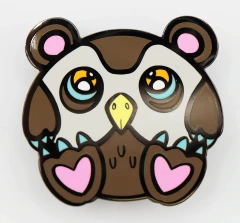 Baby Monster Pin: Owl Bear