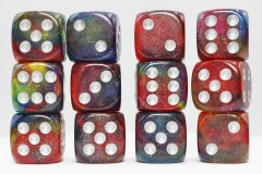 Cosmic Mystery Glitter - 12 Piece Pip D6's