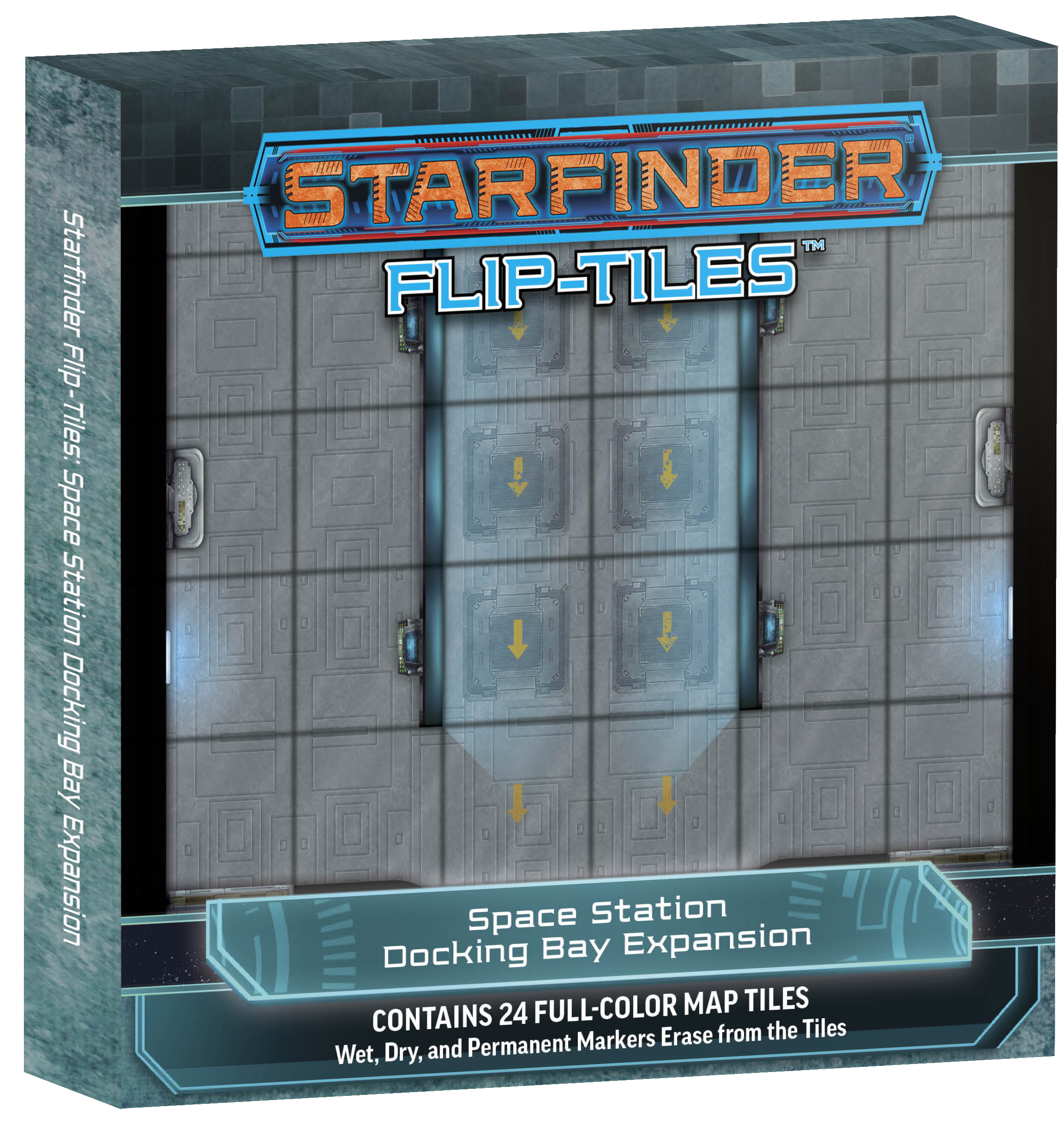 Starfinder Flip-Tiles: Space Station Docking Bay Expansion