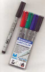 WATER SOLUBLE MARKER SET (4CT)