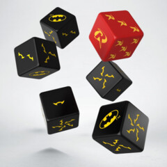 Batman Miniature Game - D6 Batman Dice Set (6)