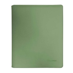 ULTRA PRO: VIVID COLLECTION: 9-POCKET ZIPPERED PRO-BINDER: COOL MATCHA GREEN