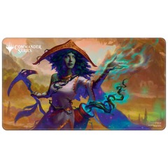 ULTRA PRO: MAGIC THE GATHERING: COMMANDER SERIES (Q2 2024 ALLIED COLOR): STITCHED EDGE PLAYMAT: SYTHIS