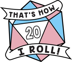 That's How I Roll Pride Pin - Transgender