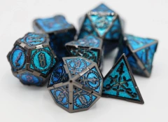 Crossed Swords: Sword of the Deep Metal RPG Dice Set