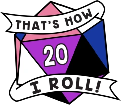 That's How I Roll Pride Pin - Genderfluid