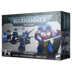 Space Marines: Assault Intercessors + Paints Set