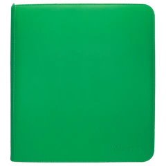 Vivid 12-Pocket Zippered PRO-Binder - GREEN