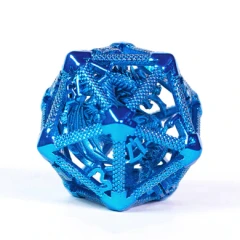 Hollow Dragon Keep D20 - Blue
