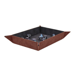 Ultra Pro: Suede Collection Foldable Dice Tray - Ruby