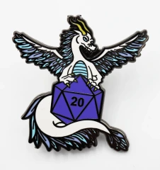 Dice Dragon Pin - Air