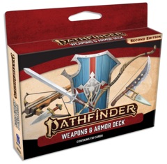 Pathfinder RPG (Second Edition): Weapons and Armor Deck
