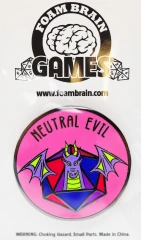 Pride Flag Alignment Pin: Bisexual - Neutral Evil