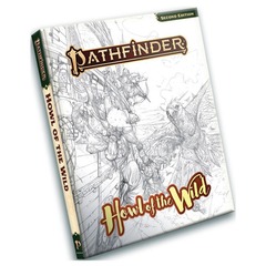 PATHFINDER RPG (2E): HOWL OF THE WILD: SKETCH COVER