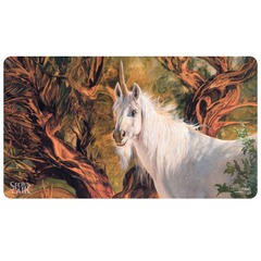 ULTRA PRO: MAGIC THE GATHERING: SECRET LAIR 2024: JULIE BELL PLAYMAT: GOOD-FORTUNE UNICORN