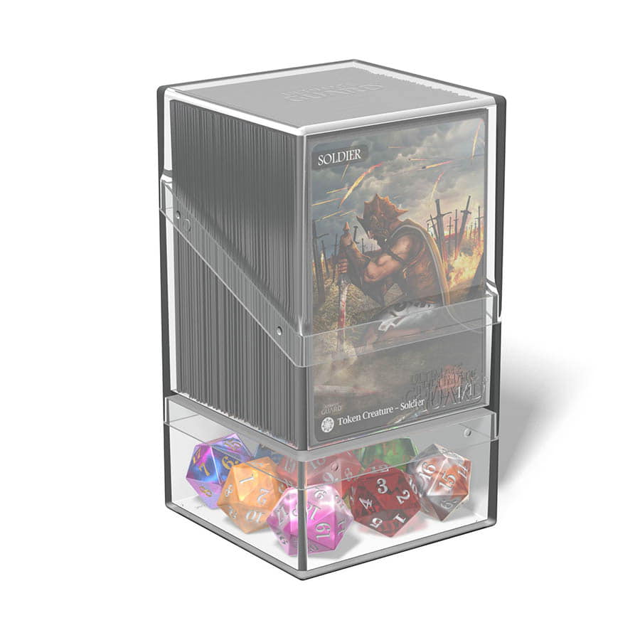 DECK CASE 100+ BOULDERNTRAY: CLEAR