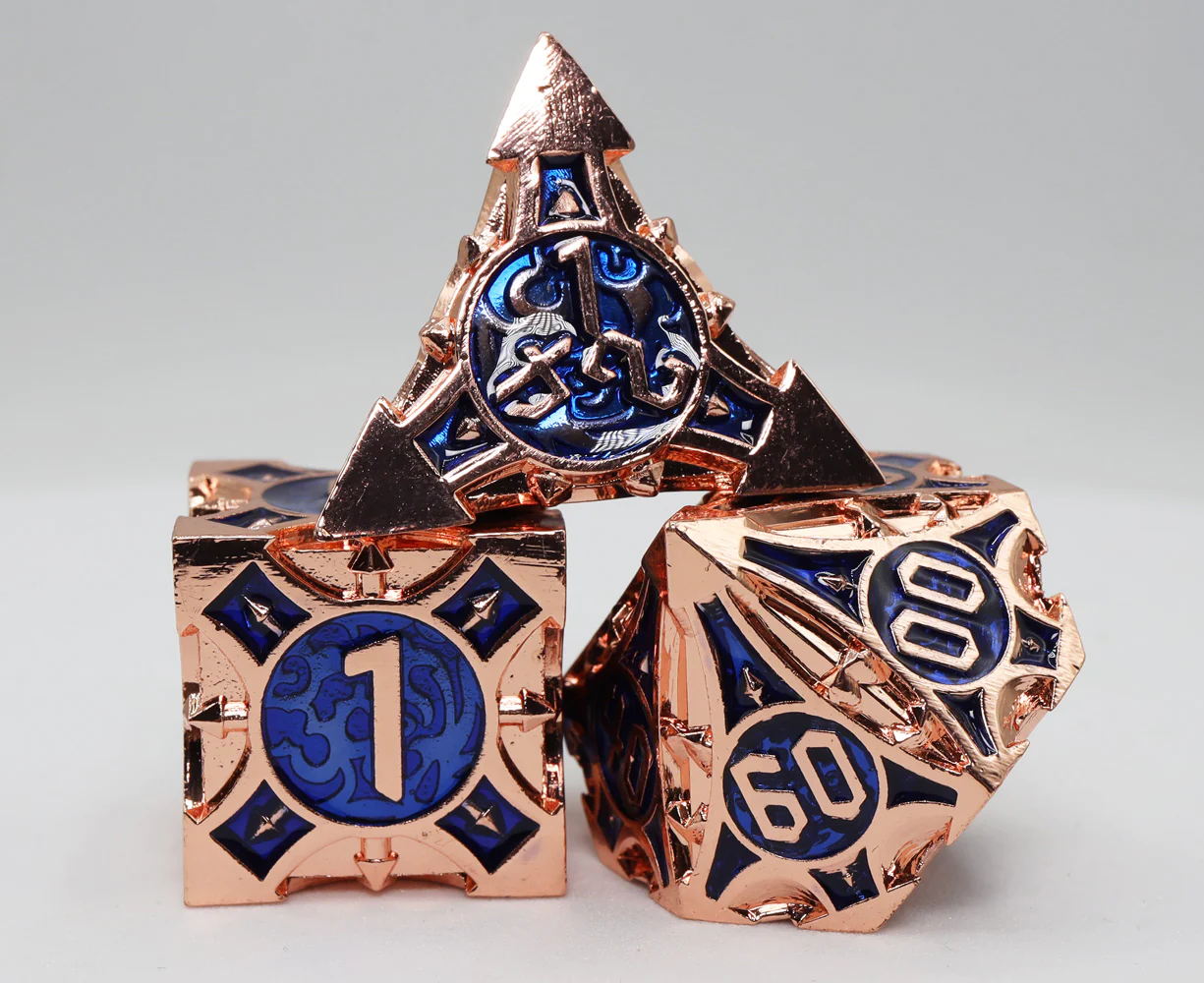 Quiver of Arrows: Discovery Arrow - Metal RPG Dice