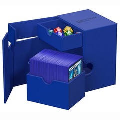 DECK CASE 133+ FLIP'N'TRAY: MONOCOLOR Blue