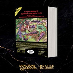 BEADLE AND GRIMM'S: DUNGEONS AND DRAGONS CLASSIC MODULE DICE SET: JOURNEY TO THE BARRIER PEAKS