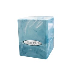 ULTRA PRO: MARBLE SATIN CUBE: LIGHT BLUE AND WHITE