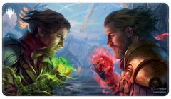 The Brothers' War Draft Booster Artwork Holofoil Standard Gaming Playmat for Magic: The Gathering