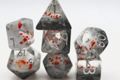 MISTY WATER KOI RPG DICE SET