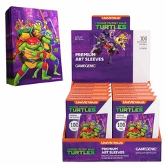 UNIVERSUS CCG: TEENAGE MUTANT NINJA TURTLES PREMIUM ART SLEEVES (100CT)