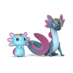 Casting Shadows: Vinyl Figure Set - Frill Lilypad & Frill the Regenerator