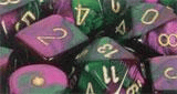 Gemini 3: 12mm D6 Green Purple Gold/Black (36) 26834