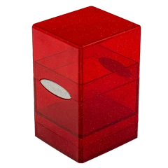 Ultra Pro: Satin Tower - Glitter Red